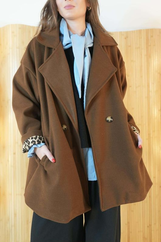Vivienne Coat Chocolate
